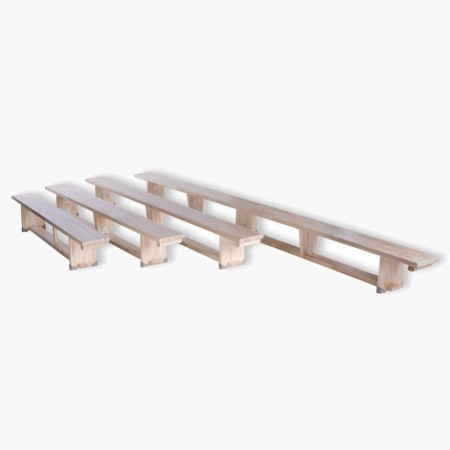 GYMNASTIC BENCH WITCH WOODEN LEGS 200 - 400cm